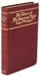 Booker T. Washington Signed First Printing of His First Major Publication, ''The Future of the American Negro''